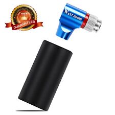 WEST BIKING Mini Bicicleta Bomba Tubo Pneu Bicicleta Ciclismo CO2 Gás Pneu Inflador Azul comprar usado  Enviando para Brazil