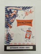 Ovaltine show souvenir for sale  HERTFORD