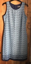 Blue paisley dress for sale  ST. COLUMB