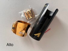 Vandoren Optimum Gold ligadura e boné alto comprar usado  Enviando para Brazil
