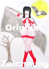 Oryginalny rysunek VAMPIRELLA Sztuka komiksowa 105, używany na sprzedaż  PL