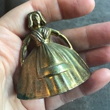 lady brass bell for sale  SWANSEA