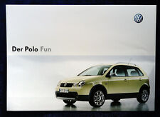 Polo prospekt 2003 gebraucht kaufen  Vechta