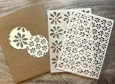 Schablone stencil blumen gebraucht kaufen  Biederitz