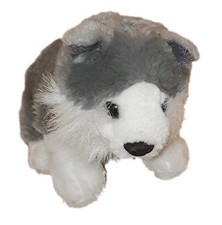 Peluche chien huski d'occasion  France