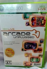 XBOX LIVE ARCADE UNPLUGGED XBOX 360 GAME NO MANUAL comprar usado  Enviando para Brazil