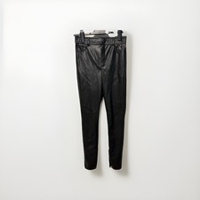 Zara black leather for sale  COVENTRY