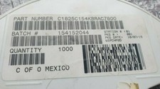 KEMET C1825C154KBRAC7800 CAP CER 0.150UF 630V X7R 1825 LOT OF  20 (IN8S2) comprar usado  Enviando para Brazil