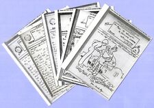 Cartas aerógrafas da Segunda Guerra Mundial algumas ilustradas Natal capitão Coleman RAMC para a Sra. Willett, usado comprar usado  Enviando para Brazil