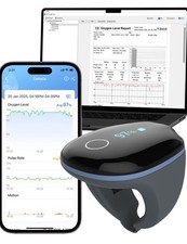 Monitor de oxigênio contínuo Vibeat OxyRing - Oxímetro de pulso Bluetooth comprar usado  Enviando para Brazil