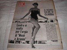 Claudia cardinale cover usato  Torino