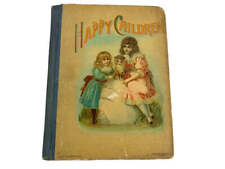 Antique Happy Children Series Hardcover Illustrated Book Donohue Bros Chicago comprar usado  Enviando para Brazil