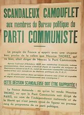 Rare affiche ancienne d'occasion  France