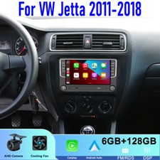 128GB GPS 7" Para VW Jetta 2011-2018 Apple Carplay Android 15 Rádio de Carro Estéreo BT comprar usado  Enviando para Brazil