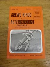 1973 speedway programme for sale  BIRMINGHAM