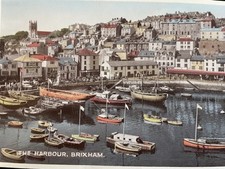 Old postcard harbour for sale  SIDMOUTH