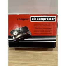 Usado, Compressor de ar compacto 250 PSI 12V novo caixa aberta 2 adaptadores de bico comprar usado  Enviando para Brazil