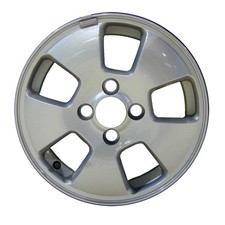 Roda de prata pintada 14x5,5 recondicionada serve para 560-06602, usado comprar usado  Enviando para Brazil