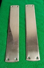 Pair vintage brass for sale  LEIGH