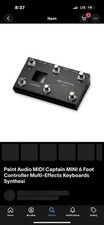 Paint Audio MIDI Captain MINI 6 pés controlador multi-efeitos teclados sintetizadores, usado comprar usado  Enviando para Brazil
