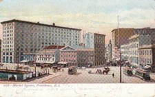 Postcard market square for sale  Collegeville