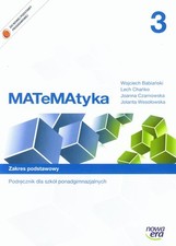 MATeMAtyka 3 Podrecznik Zakres podstawowy: Szkoła ponadgimnazjal na sprzedaż  Wysyłka do Poland
