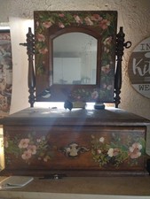 Painted washstand mirror for sale  Spring City