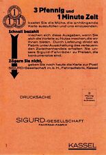 3w9440 reklame 1928 gebraucht kaufen  Greifswald-Alte Stadtteile