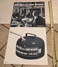 Pôster promocional Mike Viola and the Candy Butchers plano caindo no lugar 24x12" comprar usado  Enviando para Brazil
