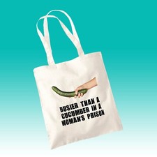 Busier cucumber tote for sale  CHESTERFIELD