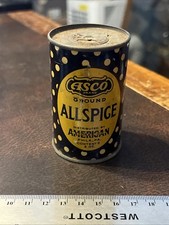 Usado, Vintage Early Spice Tin ASCO American Food Stores Acme Allspice comprar usado  Enviando para Brazil