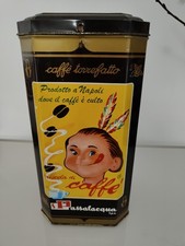 Scatola latta caffè usato  Roma
