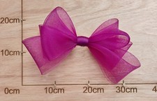 Plum handmade bow for sale Plum handmade bow for sale  HIGH WYCOMBE