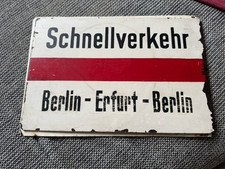 Zuglaufschild metall gebraucht kaufen  Köln