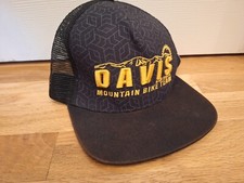 Boné Davis High Mountain Bike equipe ciclismo corrida aba plana tamanho único preto comprar usado  Enviando para Brazil