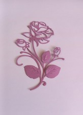 Stanzschablone rosenblüte gr� gebraucht kaufen  Chemnitz
