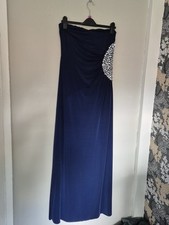 Ladies long navy for sale  DARLINGTON