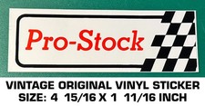PRO-STOCK - ADESIVO DECALQUE VINIL ORIGINAL VINTAGE - NHRA - DRAG RACING comprar usado  Enviando para Brazil