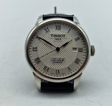 RELÓGIO MASCULINO AUTOMÁTICO TISSOT LE LOCLE DATA MOSTRADOR PRATA / O025 comprar usado  Enviando para Brazil