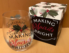Christmas stemless wine for sale  Severna Park