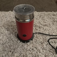 Nespresso red aeroccino for sale  BELPER