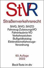 Straßenverkehrsrecht beck dtv gebraucht kaufen  Berlin