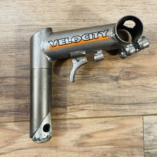 Haste de pena vintage Kona Velocity ouro 1 1/8 25,4 100 mm 10 graus LIMPA  comprar usado  Enviando para Brazil