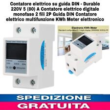 Contatore elettrico digitale usato  Sori