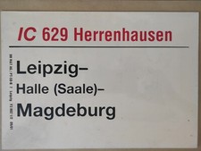 Zuglaufschild 629 intercity gebraucht kaufen  Reutlingen