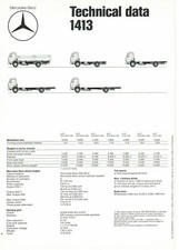 Mercedes benz 1413 for sale  RUSHDEN