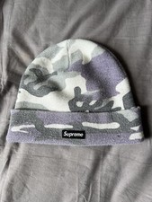 Supreme camo beanie for sale  KINGSTON UPON THAMES