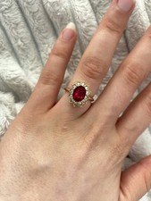 Ring gold steinen gebraucht kaufen  Berlin