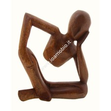 Statua pensatore 13cm usato  Putignano