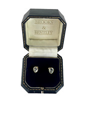 Aquamarine earrings 9ct for sale  LIVERPOOL